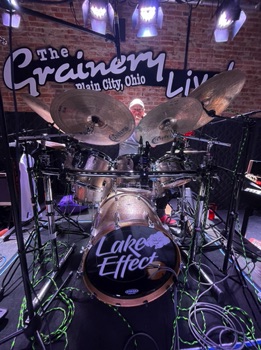 Ernie on Drums Perspective